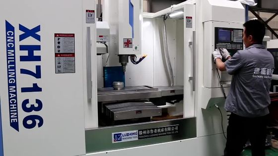 Автоматическая филировальная машина CNC XK7136 для металла