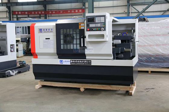 Горизонтальная машина CNC токарного станка плоской кровати CK6140 CK6150