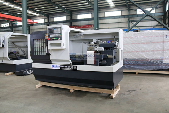 Горизонтальная машина CNC токарного станка плоской кровати CK6140 CK6150