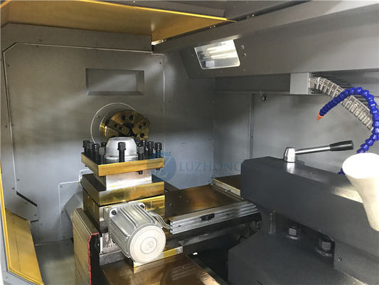 CNC плоской кровати Китая CAK6160V горизонтальный обрабатывает машину на токарном станке токарного станка CNC