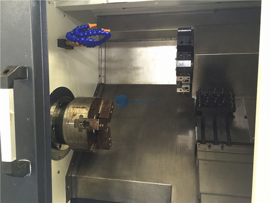Машина токарного станка Cnc Cnc SCK46 Torno с устройством для подачи балок