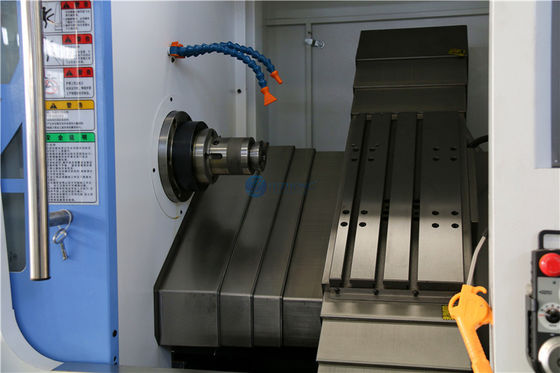 Мини токарные станки cnc и филируя CNC CK46P наклоняют токарный станок кровати