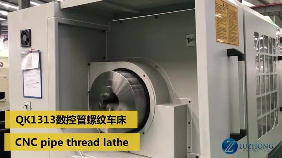 Большая труба CNC шпинделя продевая нитку трубу отверстия токарного станка QK1319 большую продевая нитку токарный станок