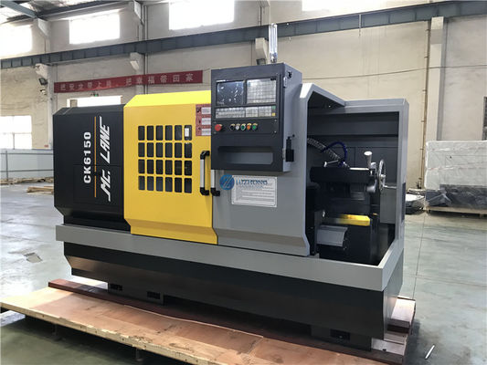 Токарные станки высокой точности для машины токарного станка CNC плоской кровати токарного станка металла CAK6150V горизонтальной