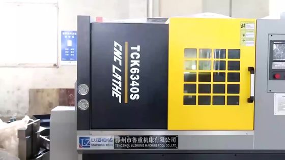 cnc обрабатывает токарный станок на токарном станке металла cnc фрезерования кулачков TCK6350 вертикальный поворачивая алюминиевый