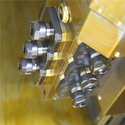 cnc обрабатывает токарный станок на токарном станке металла cnc фрезерования кулачков TCK6350 вертикальный поворачивая алюминиевый