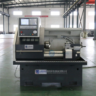 металл cnc воспитательного небольшого токарного станка токарного станка CQK6136 cnc таблицы поворачивая