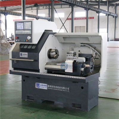 металл cnc воспитательного небольшого токарного станка токарного станка CQK6136 cnc таблицы поворачивая
