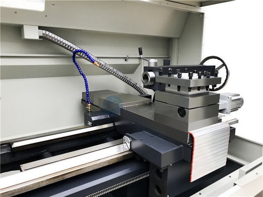 Токарный станок Cnc машины CK6152E токарного станка регулятора Cnc Syntec токарного станка страны масла Cnc с устройством для подачи балок