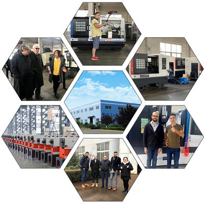 Токарный станок Cnc машины CK6152E токарного станка регулятора Cnc Syntec токарного станка страны масла Cnc с устройством для подачи балок