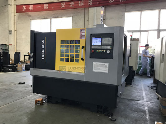 Кровати скоса центра TCK6340 TCK6350 CNC высокой точности поворачивая токарный станок CNC небольшой мини