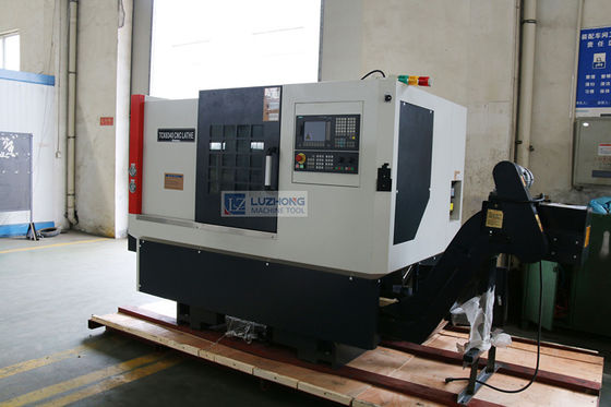 Машина CNC центра токарного станка CNC кровати скоса TCK6350 поворачивая