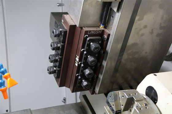 Центр оси CK46D-8 4 поворачивая с машина токарного станка CNC кровати скосом оси Y-osи и c