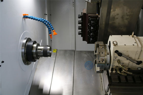 Центр оси CK46D-8 4 поворачивая с машина токарного станка CNC кровати скосом оси Y-osи и c