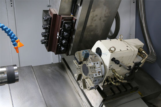 Центр оси CK46D-8 4 поворачивая с машина токарного станка CNC кровати скосом оси Y-osи и c