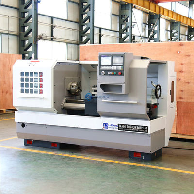 Горизонтальный CNC плоской кровати обрабатывает токарный станок на токарном станке колеса Cnc CAK6140/CAK6150/CAK6160