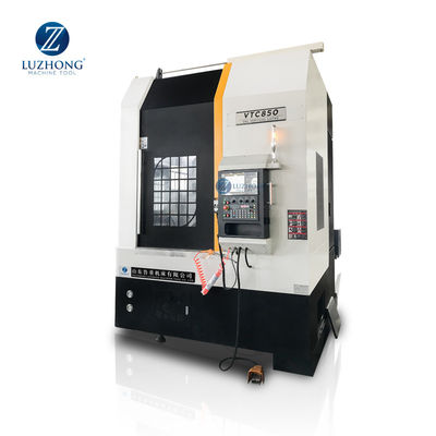 Шпиндели полного покрытия вертикального токарного станка CNC VTC700 небольшие одиночные