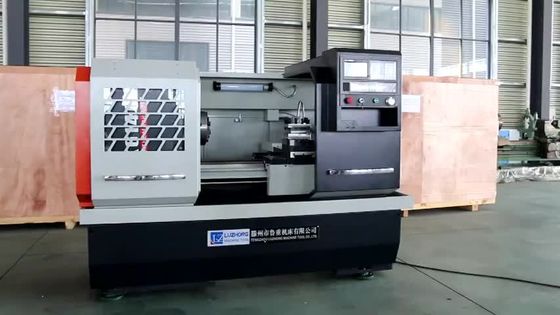 Токарный станок Cnc токарного станка металла CNC CK6140 мини для колес сплава